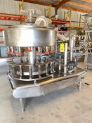 Filler Speciaties 18-Valve Filler, S/N: 3589GW185L585 with Fogg Cap Feeder - Rigging Fees: $250