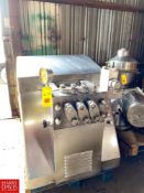 Gaulin Homogenizer 2,700 GPH, Type: MC183TPS, S/N:2756475 (Location: Tulare, CA)