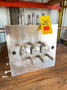 S/S 3-Piston Homogenizer Head, Plungers and Connecting Rods - Rigging Fees: $150