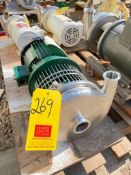 Tri-Clover Centrifugal Pump with 3 HP 1,750 RPM Motor and 2