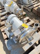 Tri-Clover Pump with 2 HP 1,725 RPM Motor and 3