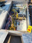 Allen-Bradley SLC 5/03 CPU with (9) I/O Cards, Panelview Plus 550 Touch Screen HMI, Breakers and S/S