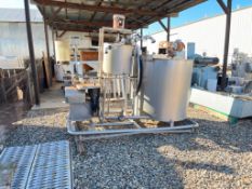 Skid-, Mounted 200 Gallon S/S Tank and Surge Tank - Rigging Fees: $250