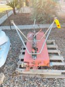 Cheese Vat Pusher Unit - Rigging Fees: $50