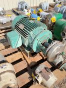 Tri-Clover Centrifugal Pump with Reliance 50 HP 3,545 RPM Motor and 3