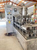 Cherry-Burrell S/S Carton Filler, Model: Q80-110, S/N: 2182 (For Pints and Quarts)