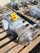 Tri-Clover Centrifugal Pump with Leeson 20 HP 1,775 RPM and 4