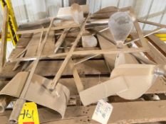 Assorted S/S Mix Tank Agitator Blades - Rigging Fees: $50