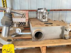 Crepaco 5-Cylinder S/S Homogenizer Head, Derby Valve and Components - Rigging Fees: $100