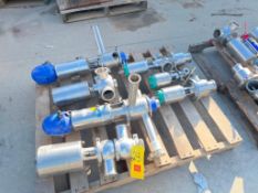 (7) Tri-Clover, GEA and Others S/S Air Valves up to 3