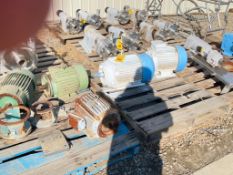 Assorted Motors, Gear Reducing Drives and Pump Parts - Rigging Fees: $50