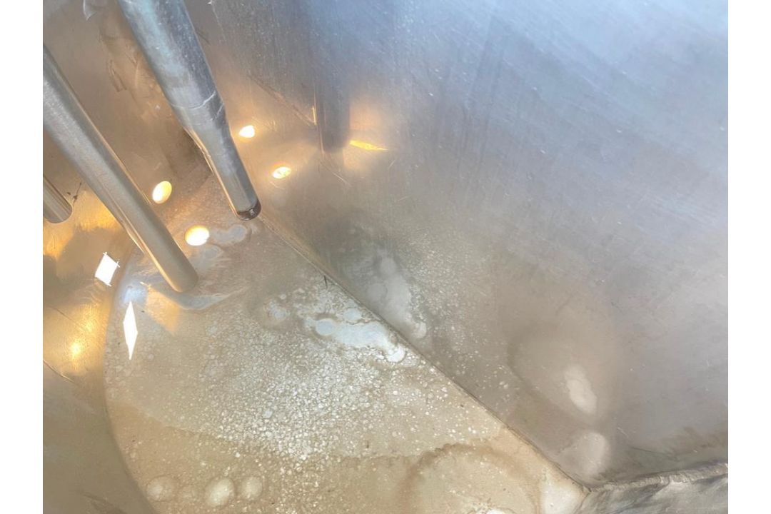 Approximately 250 Gallon S/S Hinged Lid CIP Tank - Rigging Fees: $150 - Image 2 of 2