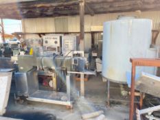 Anderson S/S Filler, Weldatron Shrink Tunnel Wrapper and (2) Tanks - Rigging Fees: $250