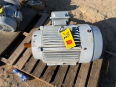 Toshiba 25 HP Motor - Rigging Fees: $50