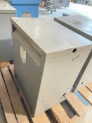 Hevi-Duty 27 KVA Transformer with 460 Delta High Volts and 460Y/206 Low Volts - Rigging Fees: $75