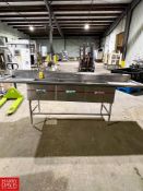 3-Basin S/S Sink, Dimensions = 124