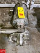 Fristam Centrifugal Pump with Motor, 2.5