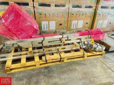 S/S Framed Belt Conveyor with 1.5 HP S/S Clad Motor, Dimensions = 19' x 19