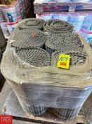 Rolls Mesh Conveyor Belt, Dimensions = 28