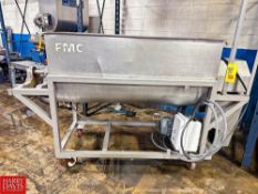 FMC S/S Blender with Motor, Gear Reducing Drive and Mounted On Casters - Rigging Fee: $250
