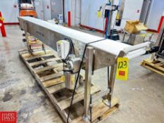 Precision/PMD S/S Conveyor with S/S Clad Motor and Intralox Belt, Dimensions = 150