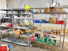 Conduits, Wire Ties, Gaskets, Electric Components and Hardware with Shelf - Rigging Fee: $100