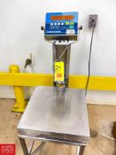 FAIRBANKS S/S Digital Scale with Table - Rigging Fee: $50