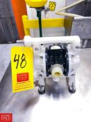 ARO Plastic Diaphragm Pump - Rigging Fee: $50