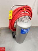 Klenzade S/S Portable Foamer, Model: TJR - Rigging Fee: $20