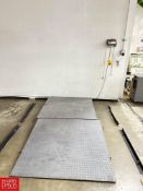 OHAUS Defender 3000 Digital Drive on Platform Scale, Dimensions = 48