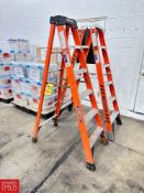 Werner 6' Fiberglass Ladders - Rigging Fee: $75