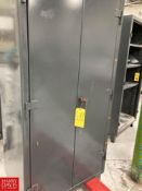 Stronghold Metal Cabinet, Dimensions = 6' Height x 3' Width x 2' Depth - Rigging Fee: $100