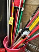 Broom and Vacuum Attachments - Rigging Fee: $35