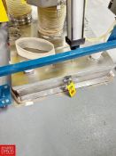 S/S Powder Hopper, Dimensions = 40.5