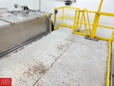 Steel Platform with Steps, Dimensions = 94