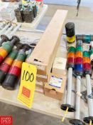 (6) NEW Patlite and Led Anderson Indicator Lights