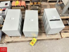 Daykin Compact Transformer, Model: ML2F4F-0101-A742, Primary Volts: 480 and Secondary Volts: 120