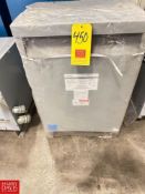 Federal Pacific 30 kVA, 480 Volt Transformer