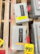 GE 30 AMP, 240 Volt, 7.5 HP Safety Switches