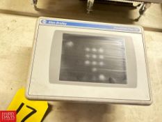 Allen-Bradley PanelView Plus 700 Touch Screen HMI, Catalog No: 2711P-RPBD Series A with Logix Module