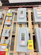 Square D 60 AMP, 600 Volt Safety Switches
