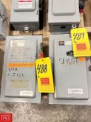 Cutler-Hammer 30 AMP, 600 Volt, 20 HP Safety Switches