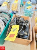 Assorted Chargers and Scanner