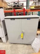 2-Door Cabinet, Outside Dimensions = 48
