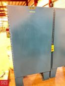 Single Door Enclosure, Outside Dimensions = 72