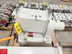 Reliance 114 HP 2,000 RPM Motor with Baldor .75 HP Motor