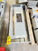 Cutler Hammer 100 AMP, 120/240 Volt Breaker Panel with 24 Breakers