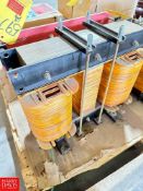 According UL 440-480-520 UL 20 kVA, 60 Hz Transformer