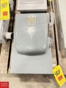 Square D 100 AMP, 240 VAC, 15 HP Safety Switch