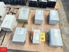 Assorted EGA 1 kVA and ACME 3 kVA Transformers